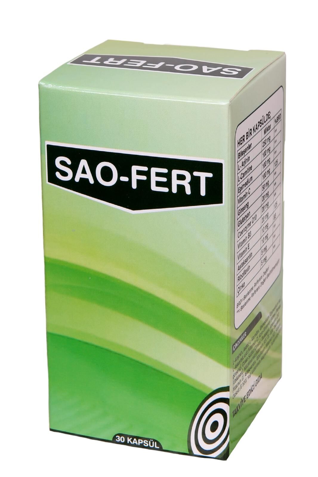 SAOFERT 30 KAPSÜL